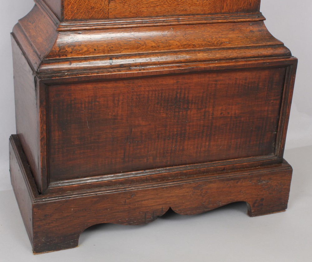 George III period 30-hour long-case clock View V