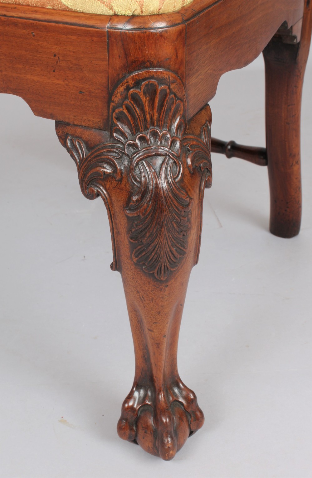 Fine George II period walnut side chair View III