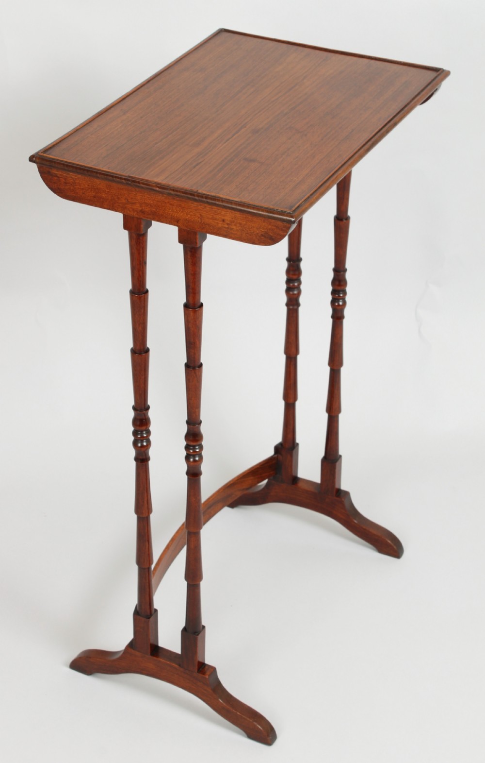 Nest of three tables in rosewood View II
