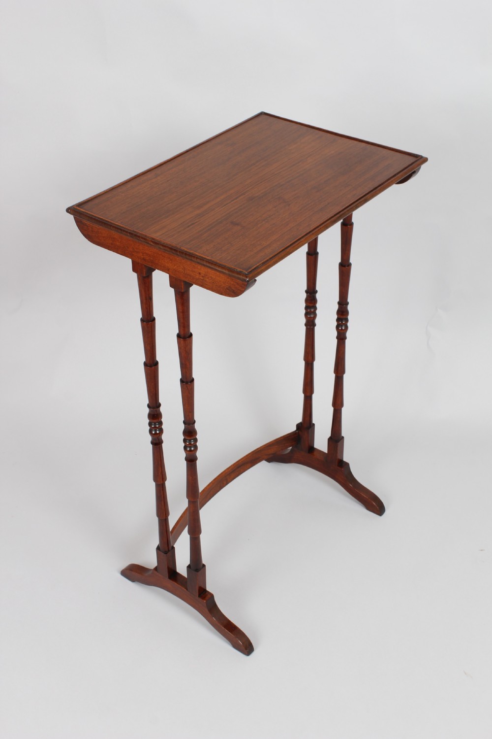 Nest of three tables in rosewood View III