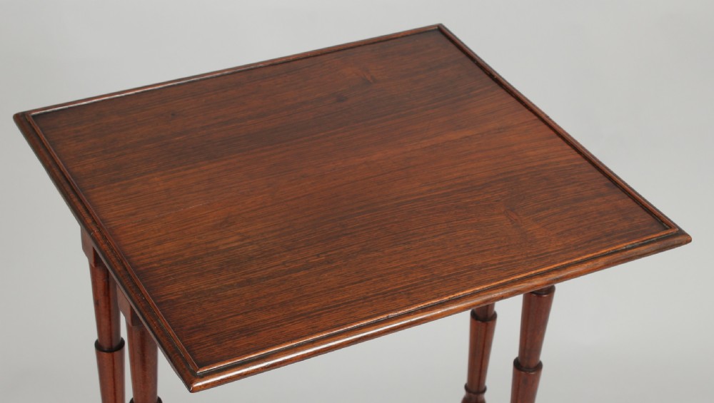 Nest of three tables in rosewood View V