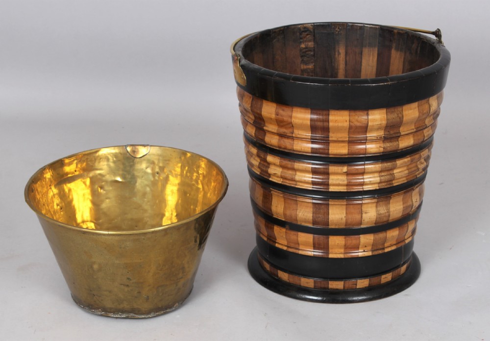 Early 19th century Dutch 'teestoof' bucket  View III