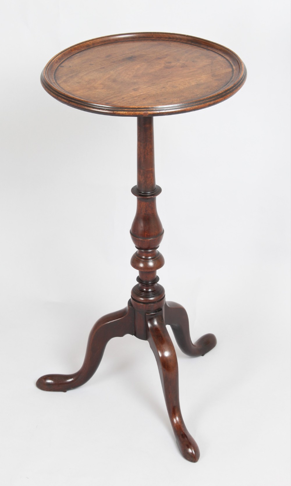 George III period mahogany tripod table