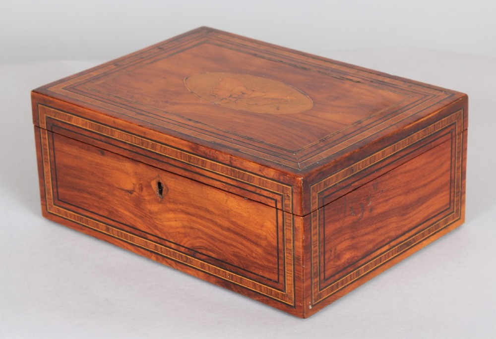 A satinwood jewellery box View II