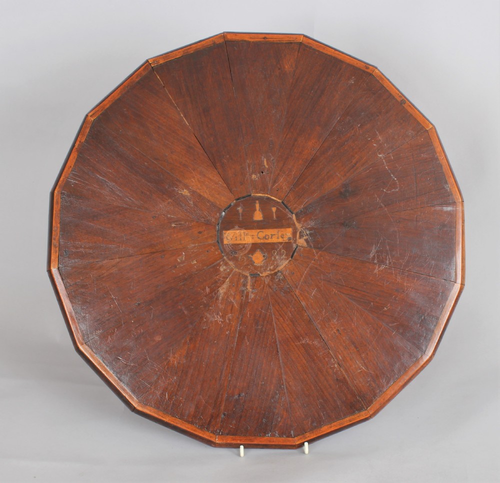 A 16 sided round tray View IV