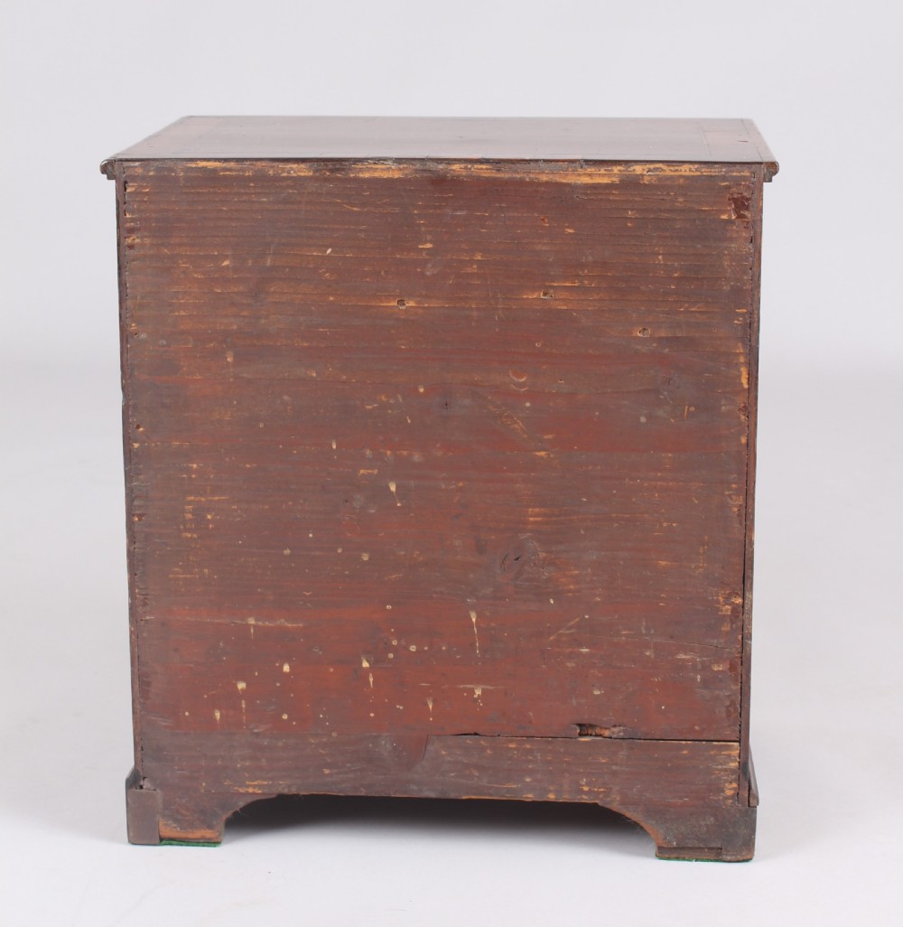 Delightful late 18th century miniature chest of drawers View V