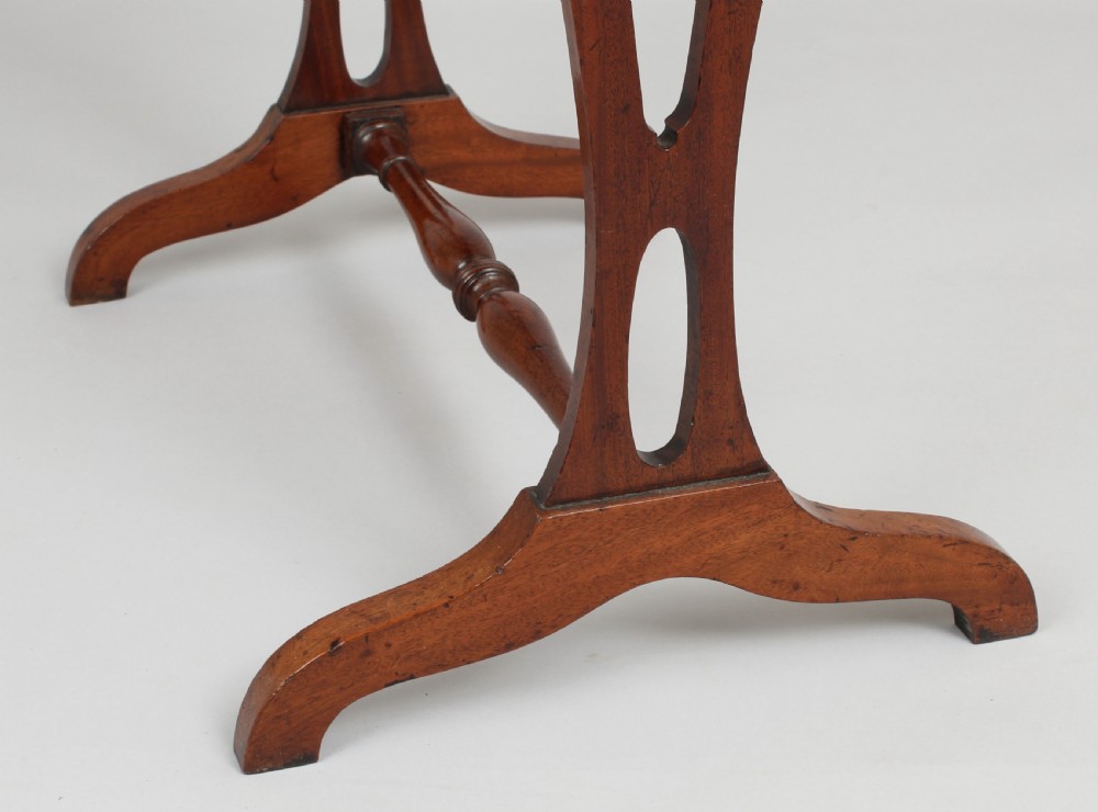 George IV period mahogany occasional table View II