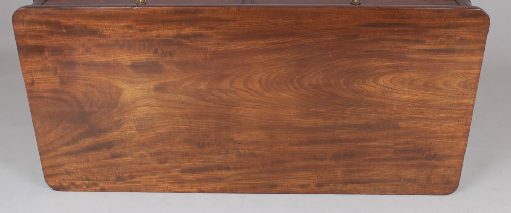 Mahogany end standard table View III