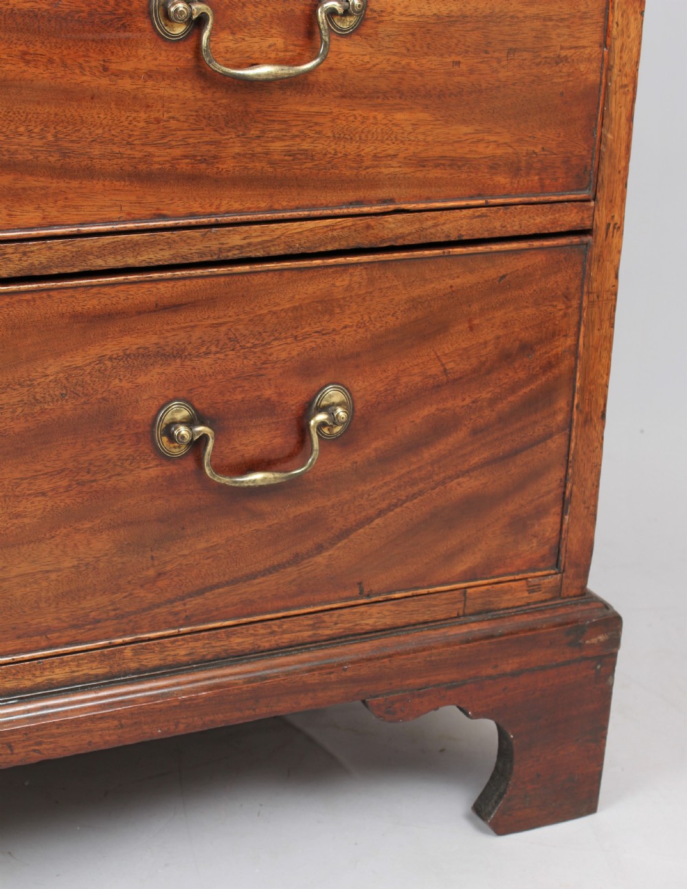 George III period mahogany chest of drawers View III