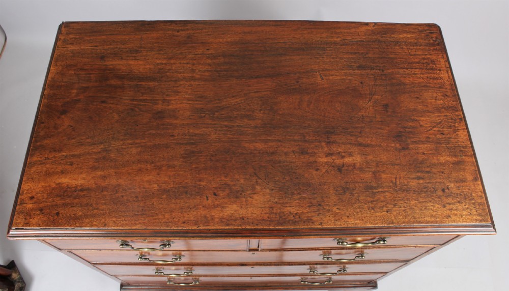 George III period mahogany chest of drawers View IV