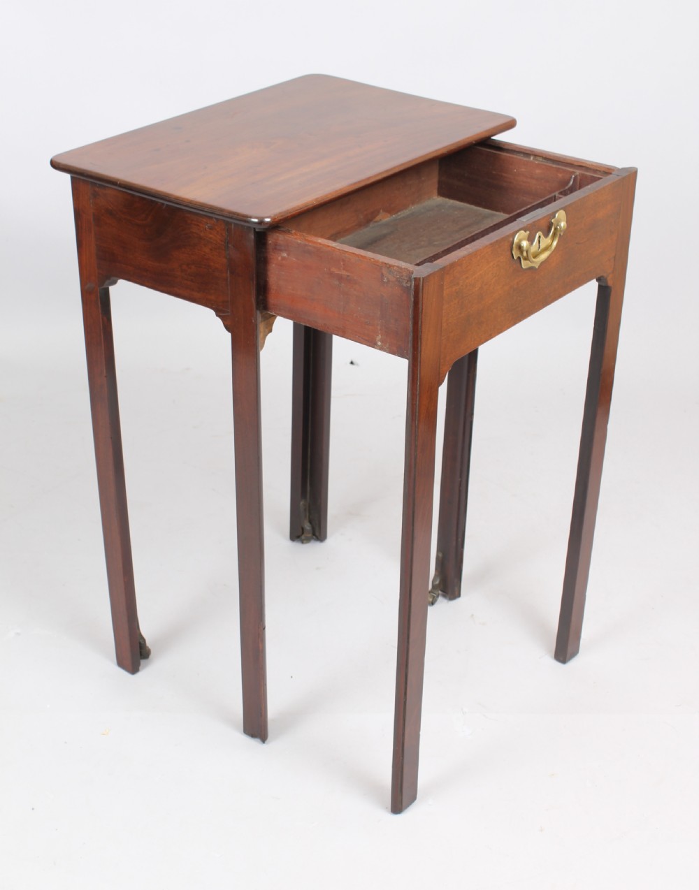 Rare and unusual George II writing table of small size View III
