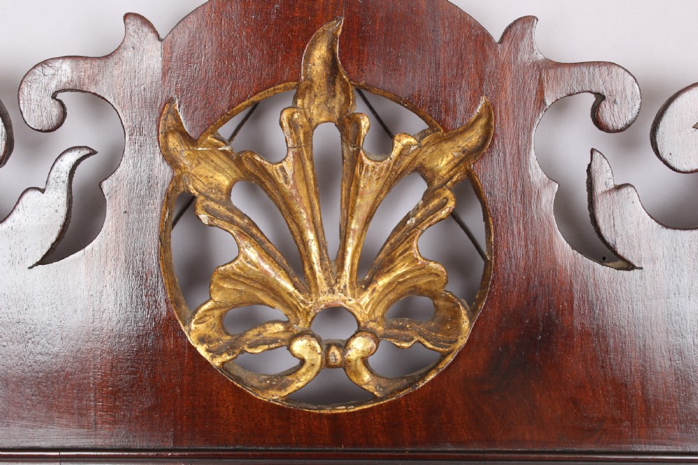 George III period mahogany mirror View V
