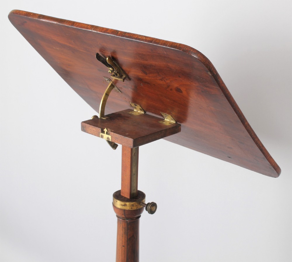 Fine Regency rosewood reading table View IV