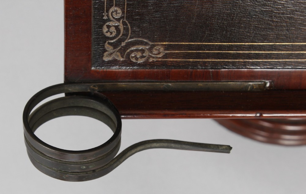 A fine quality early 19th century mahogany adjustable table reading-stand View V