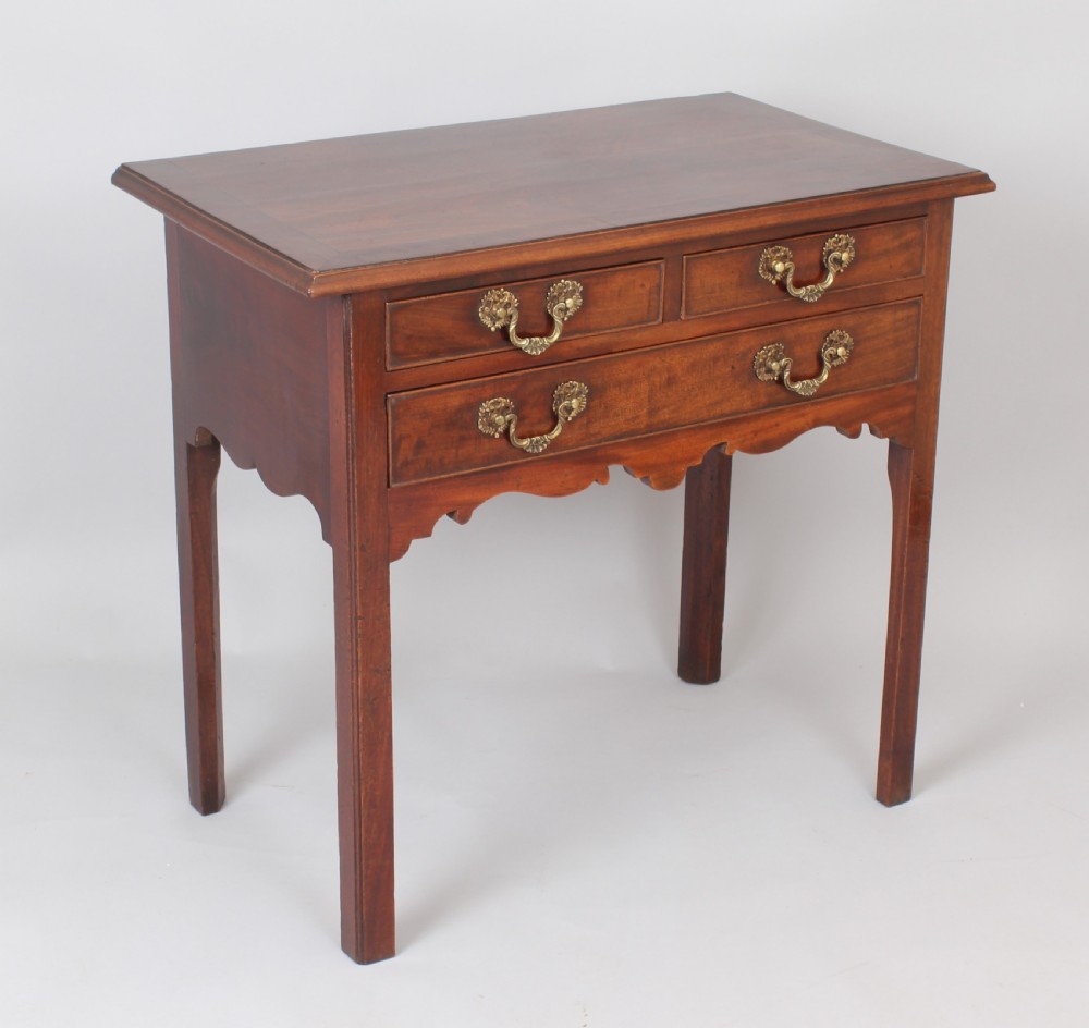 Fine quality mahogany low boy