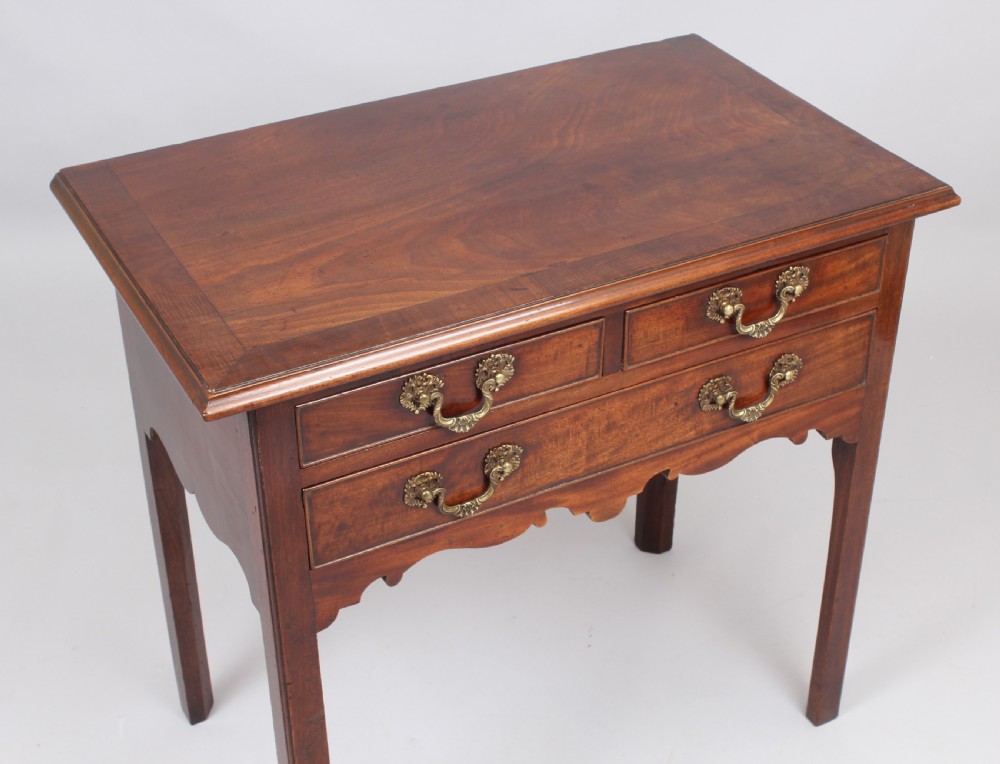 Fine quality mahogany low boy View II