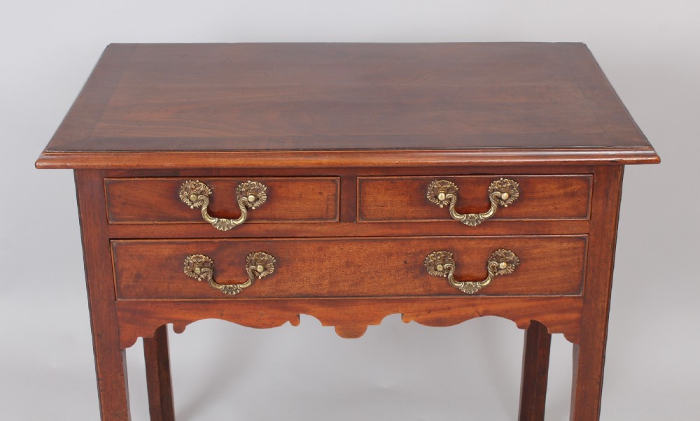 Fine quality mahogany low boy View III