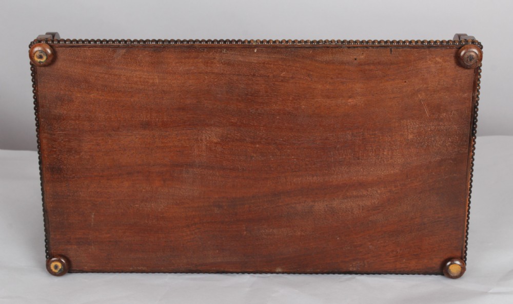 Early 19th century rosewood book-carrier View V