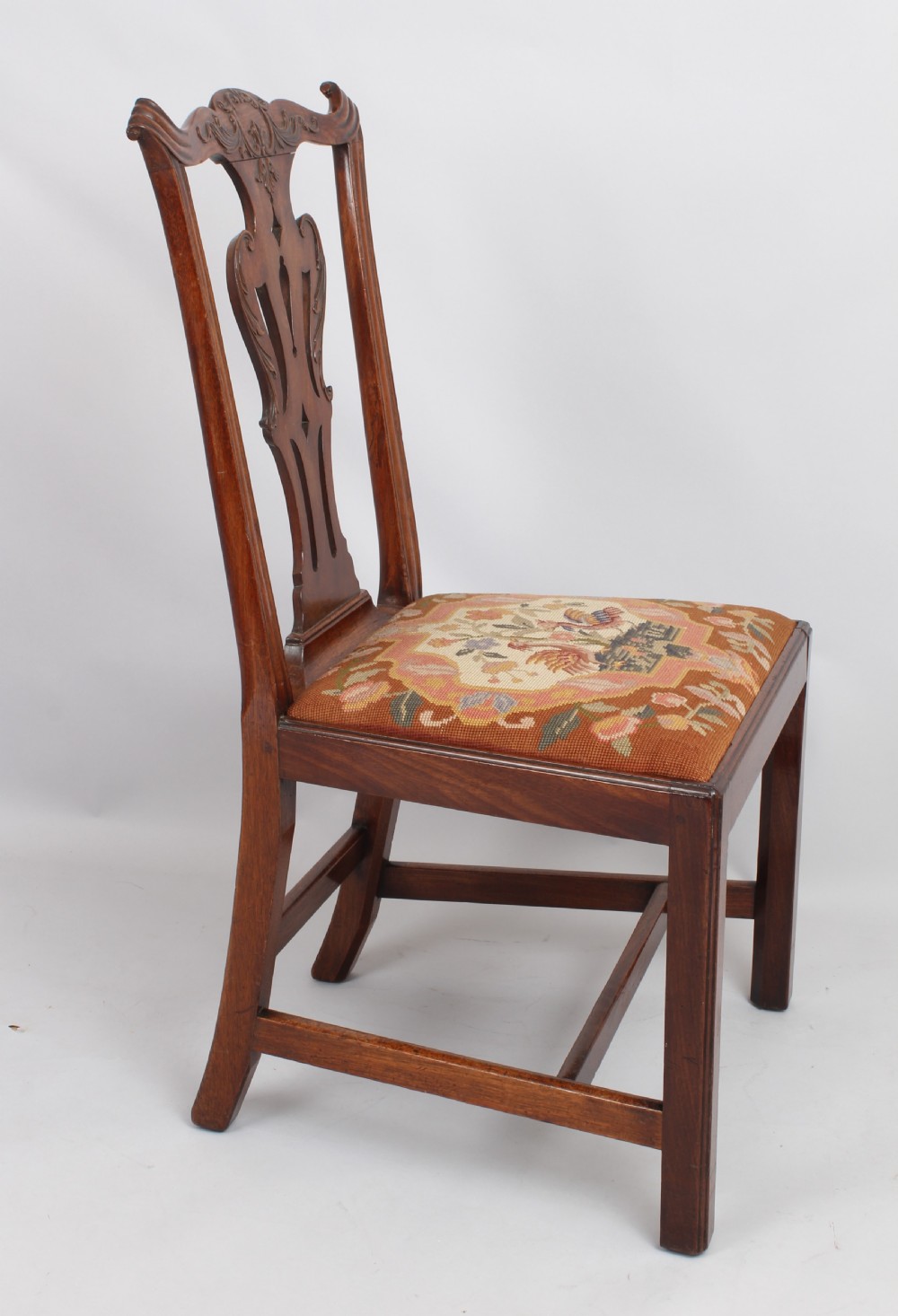 Mid 18th century mahogany side chair  View III