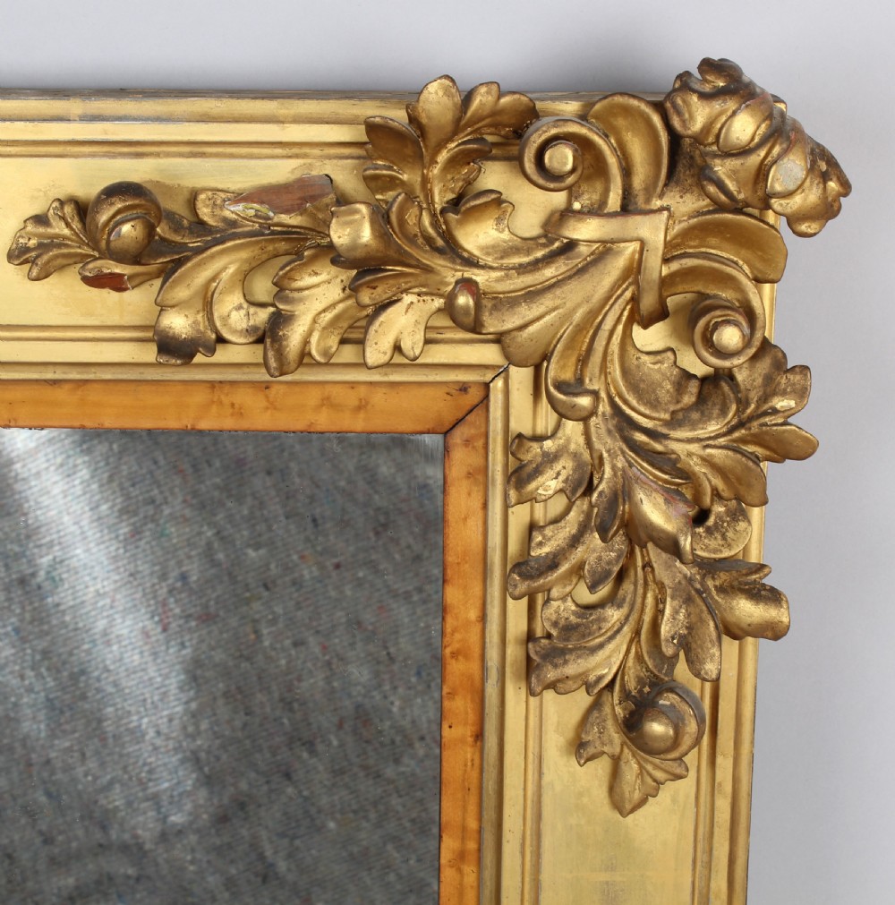A Victorian overmantel mirror View II