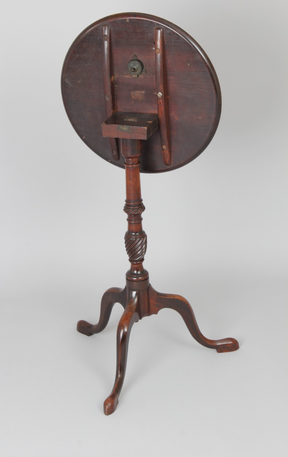 George III mahogany tripod table View III