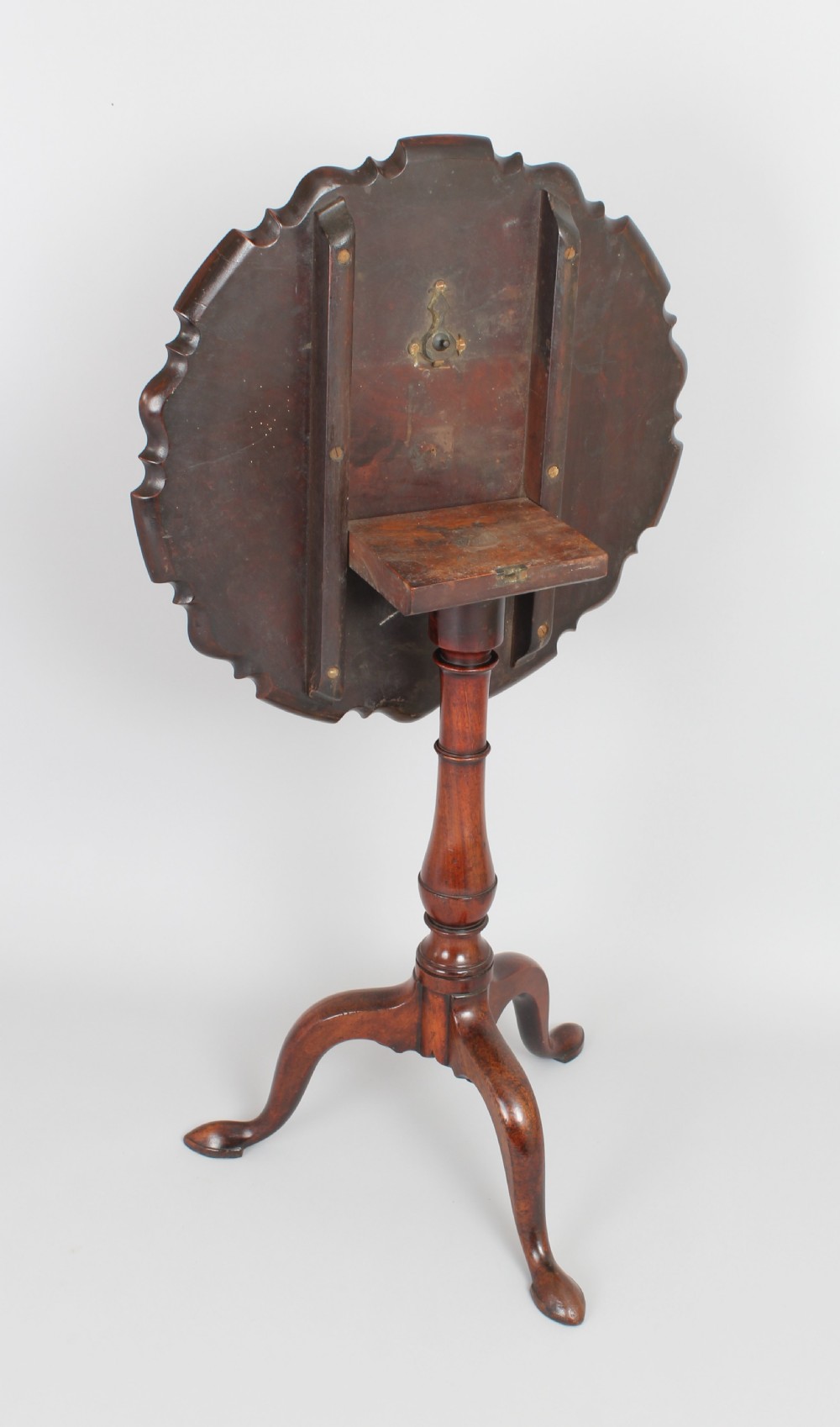 A George III period mahogany tripod table View III