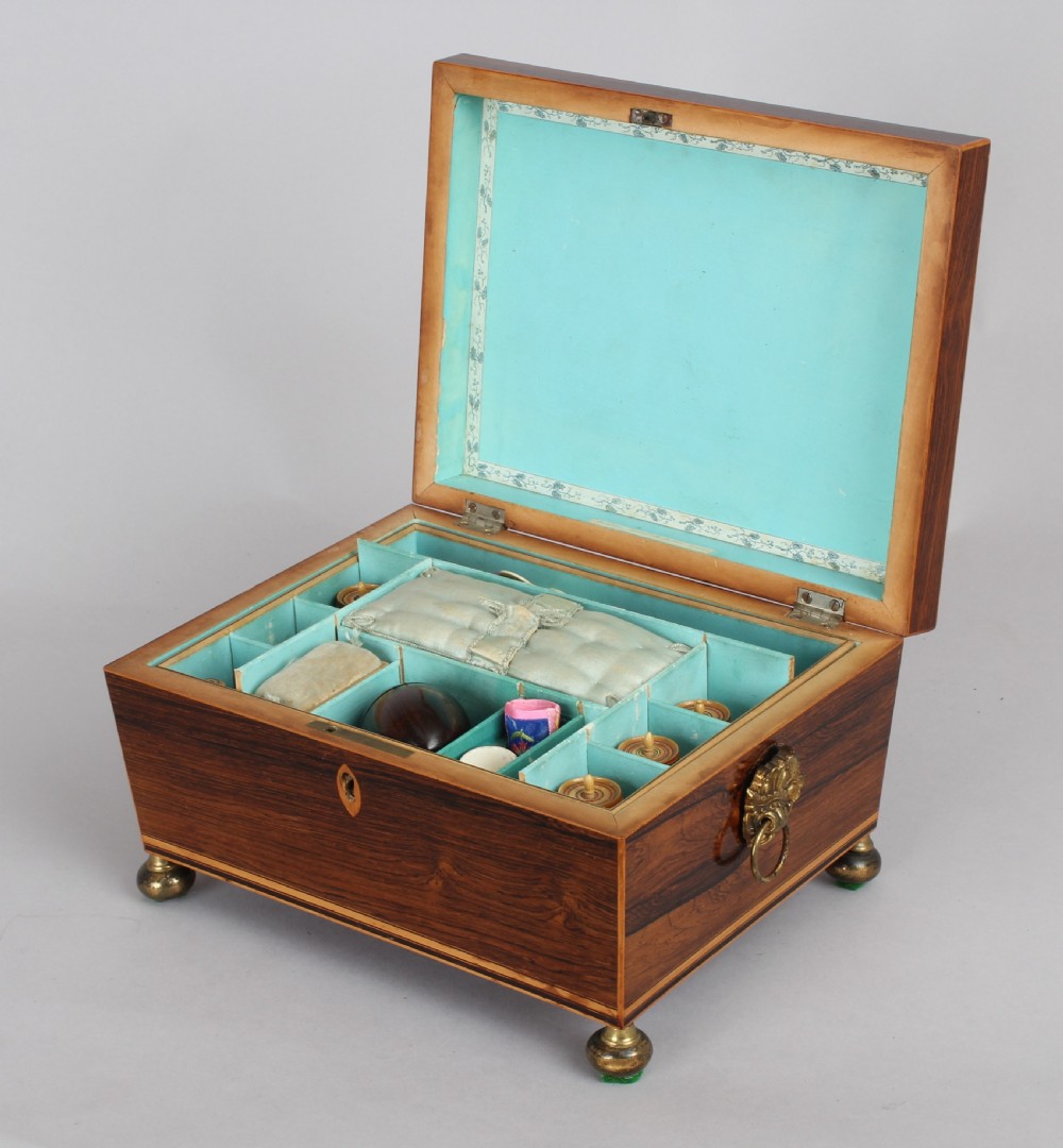 A rosewood work-box View II