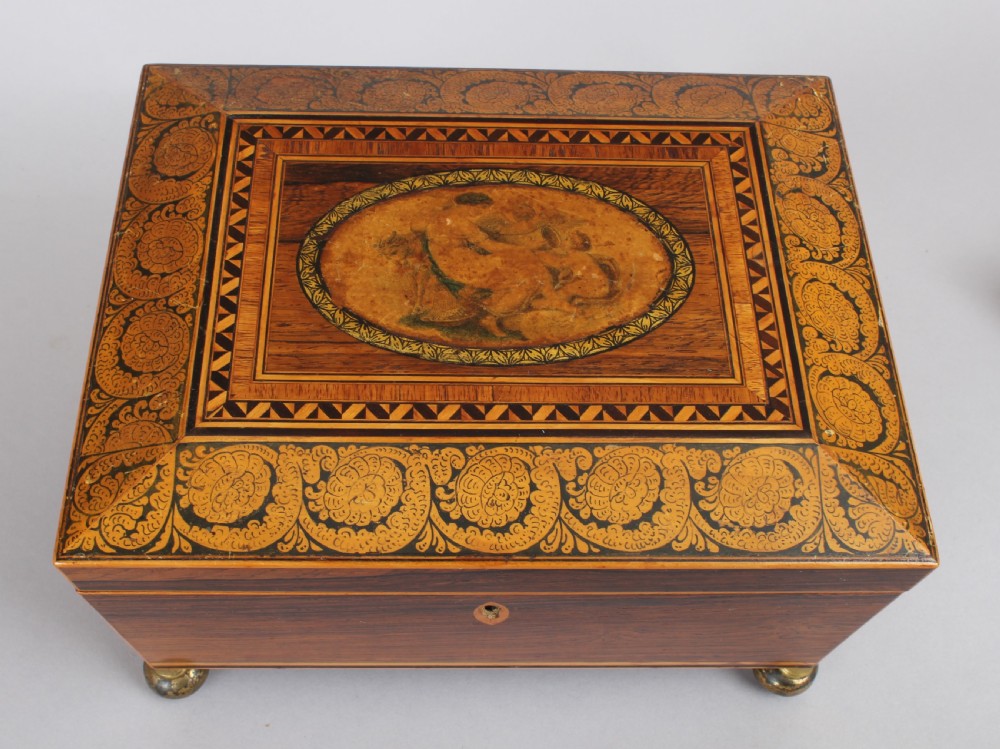 A rosewood work-box View IV