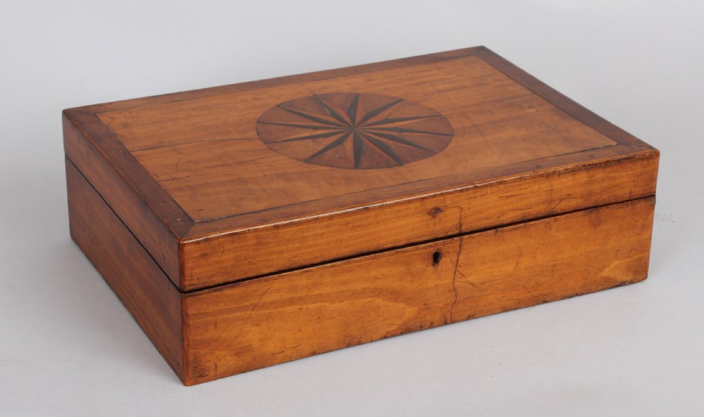 George III satinwood box
