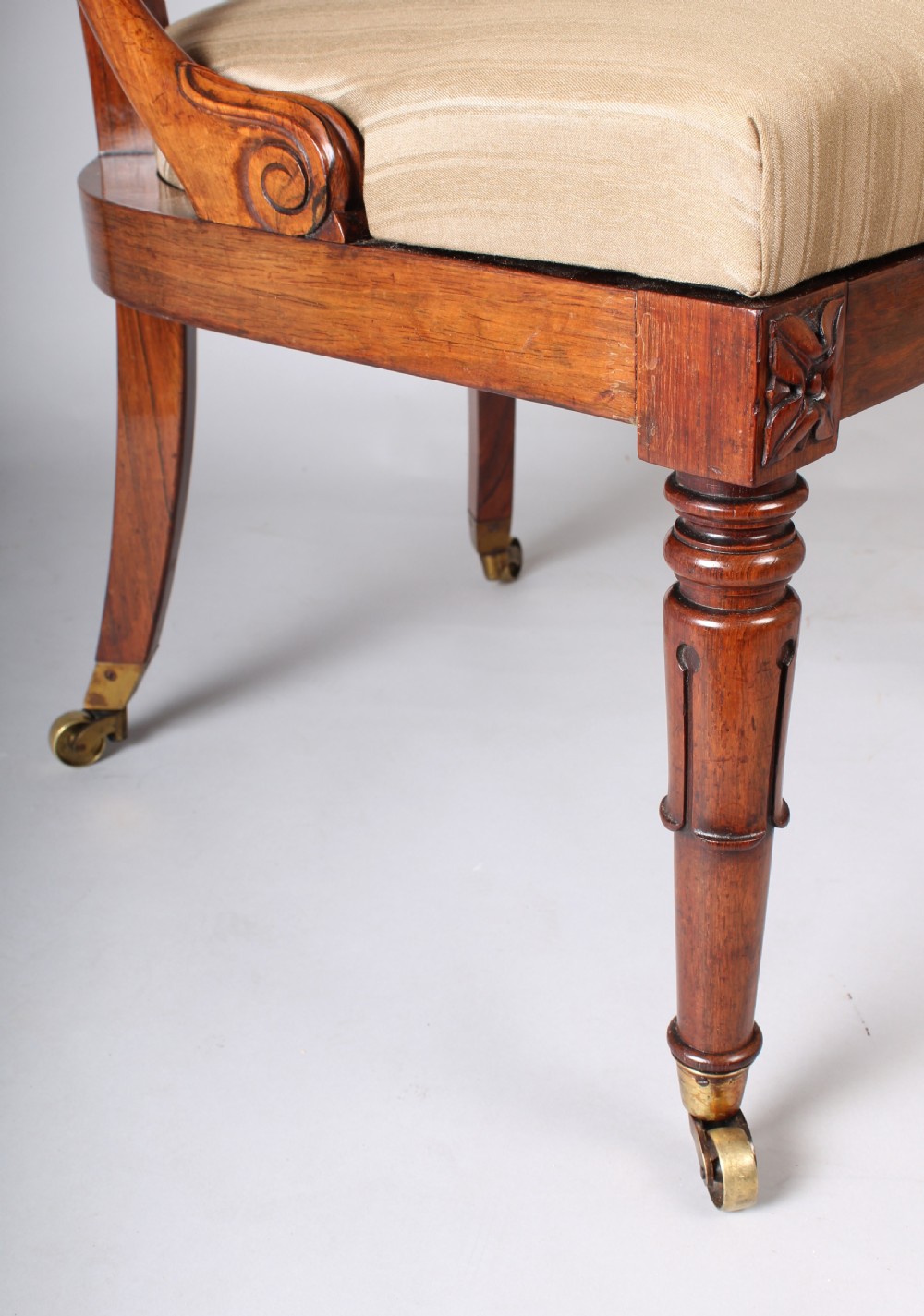William IV rosewood arm-chair View II