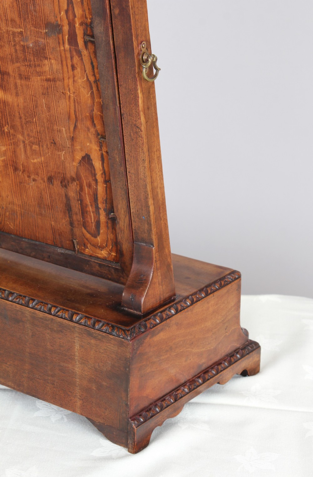 A mahogany dressing table toilet mirror with exceptional carved detail; View V