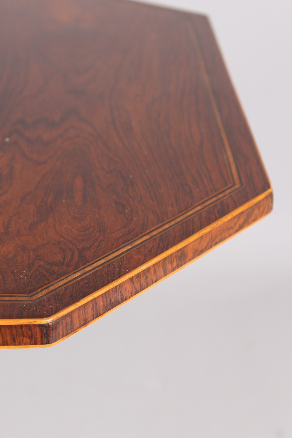 An early 19th century rosewood tripod table View III