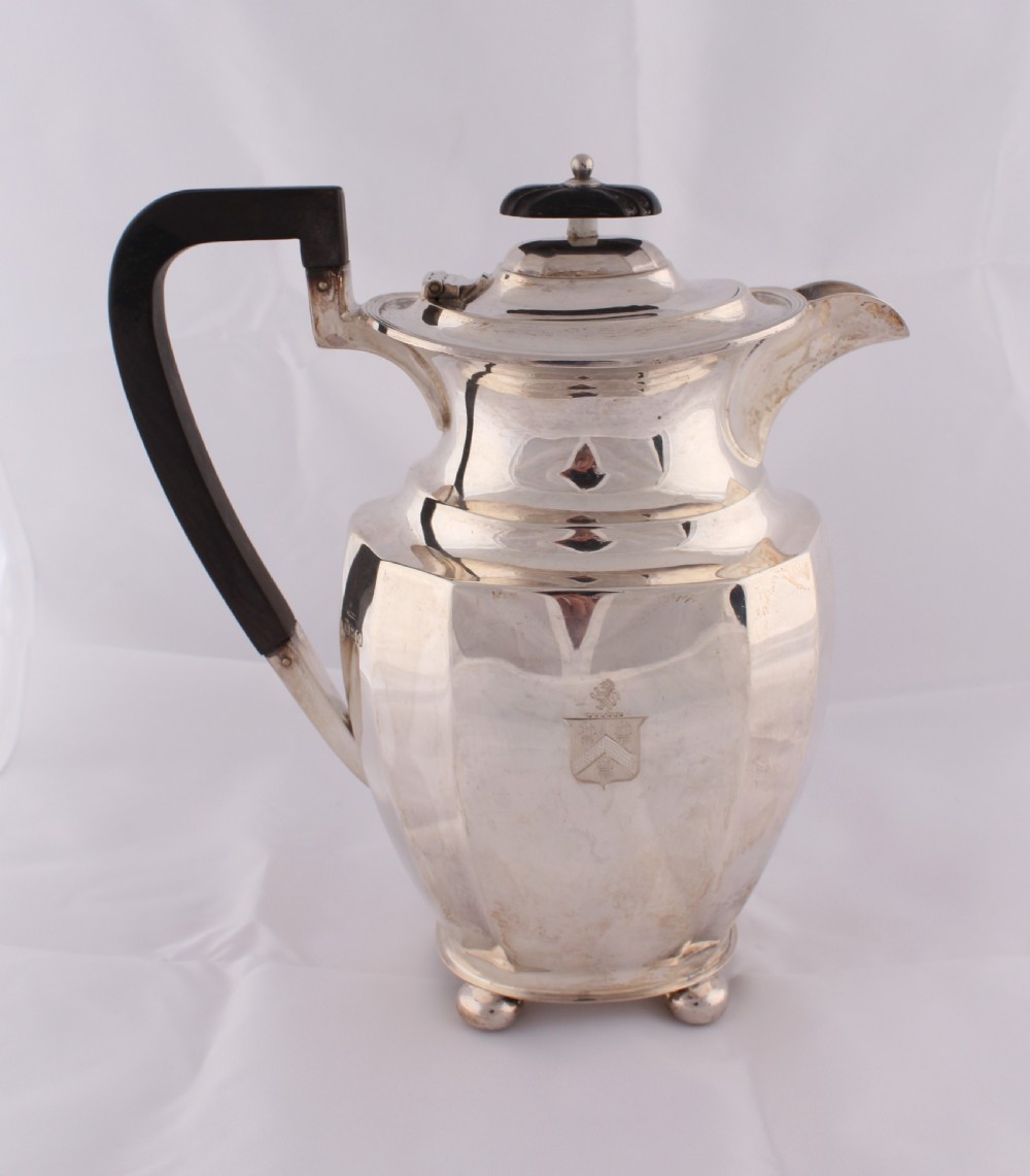 A four piece tea service by H Atkin View III
