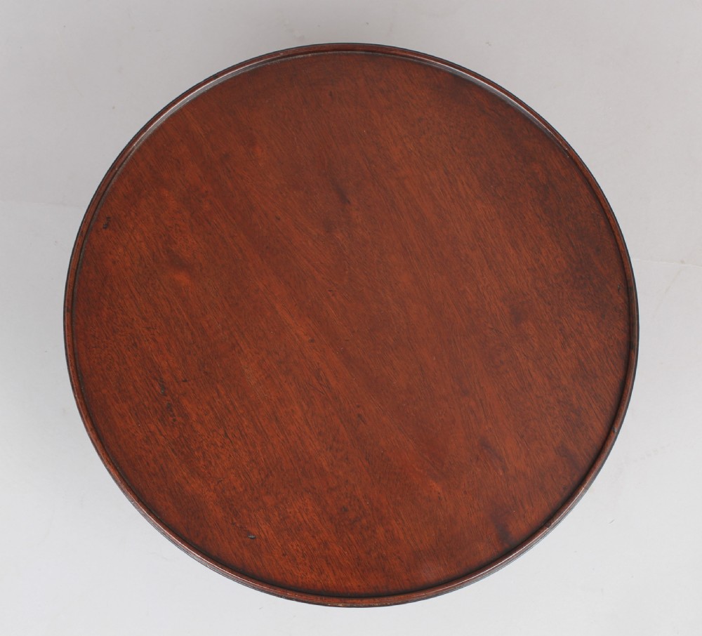 George III mahogany Lazy Susan View II