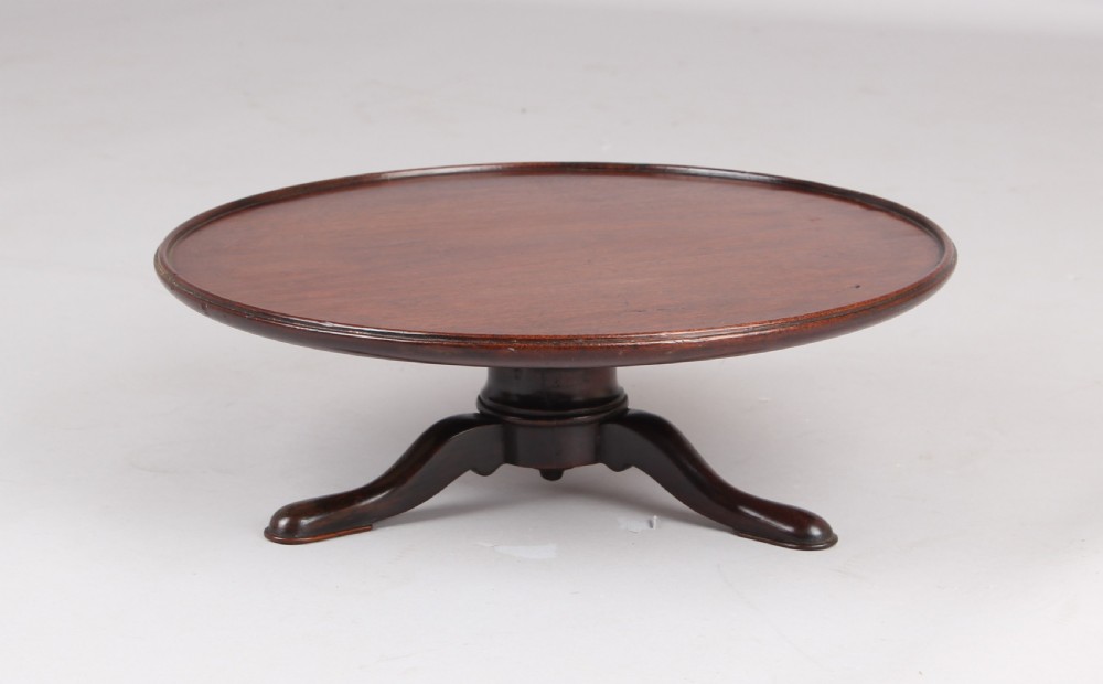 George III mahogany Lazy Susan View IV
