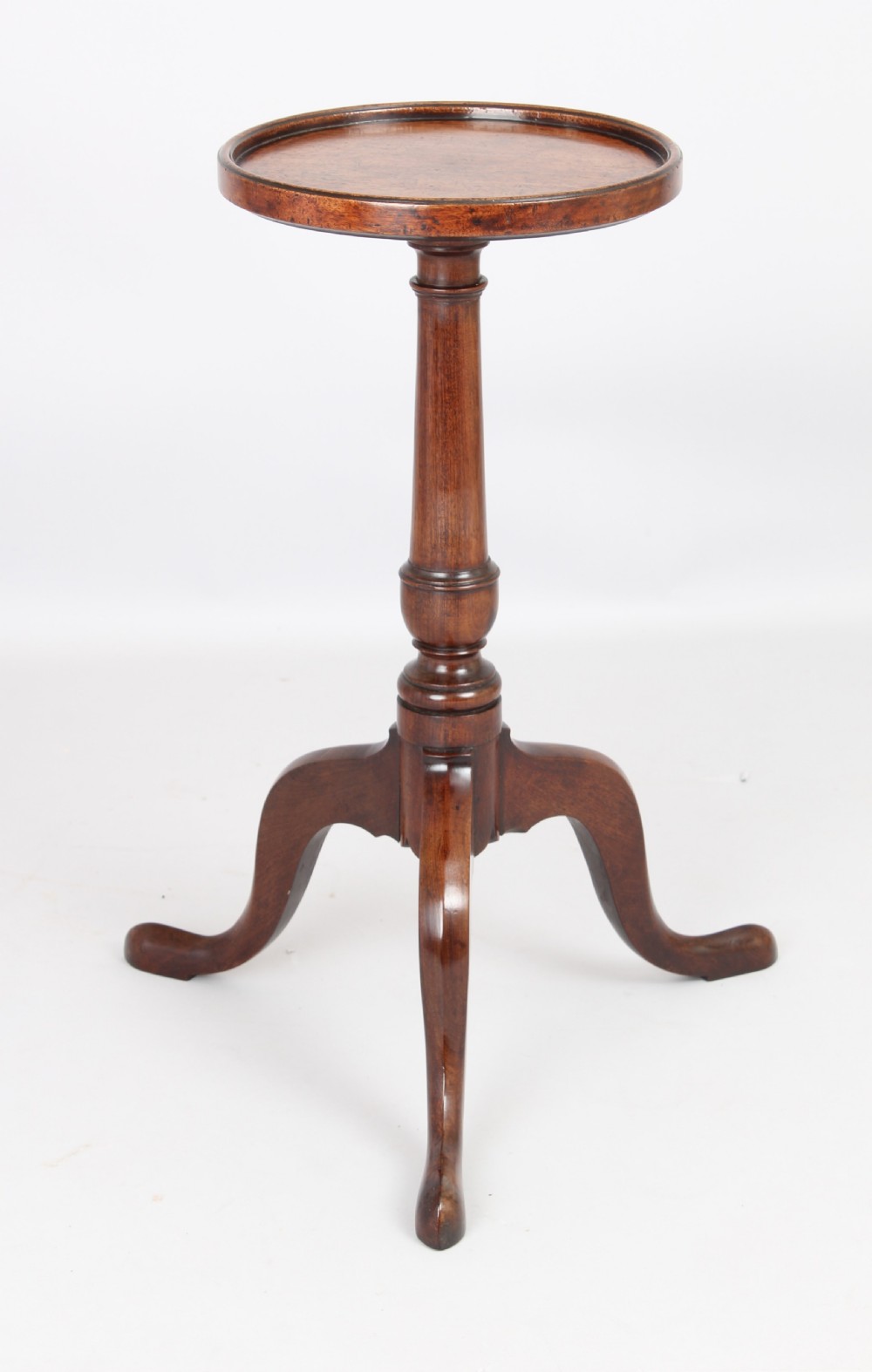 George III mahogany tripod kettle-stand  View III