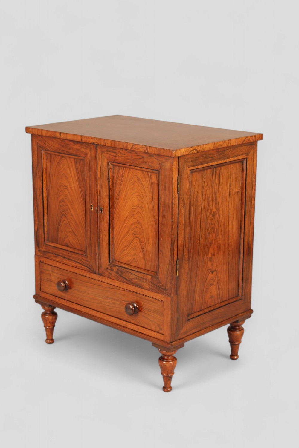 Unusually small rosewood two-door cabinet View IV
