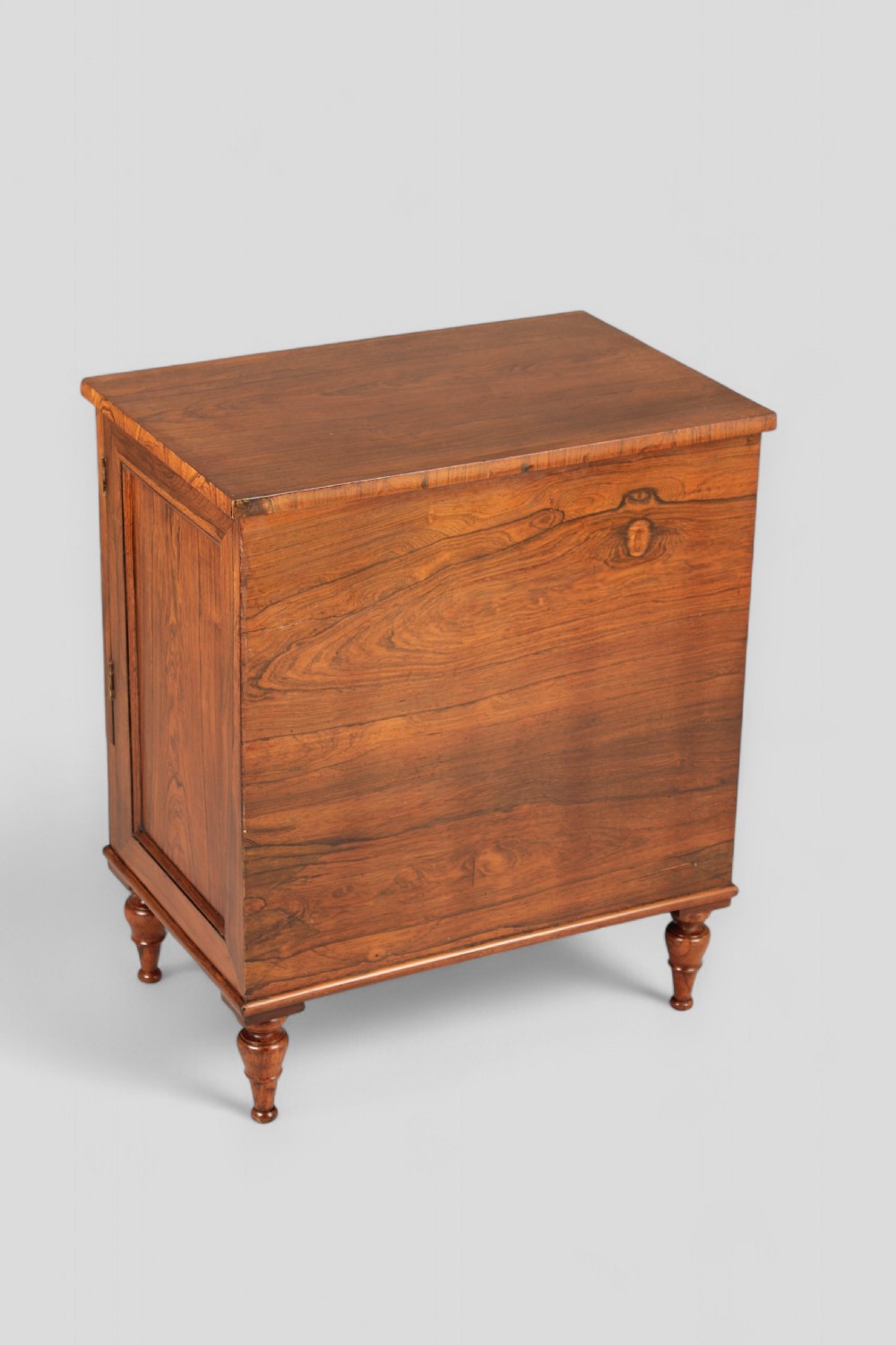 Unusually small rosewood two-door cabinet View VI