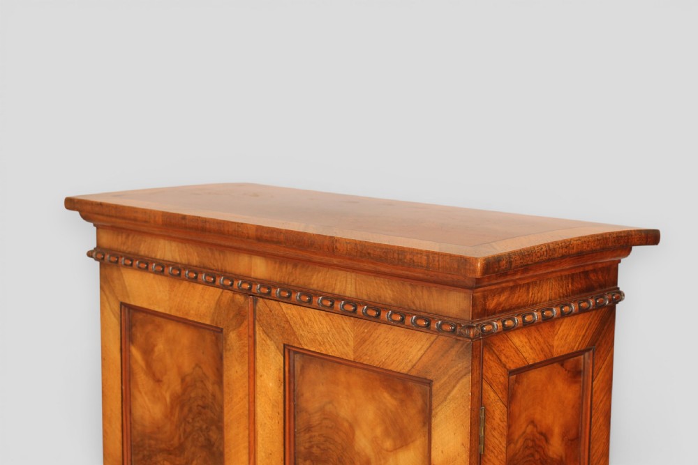 Small mahogany two-door cabinet View III