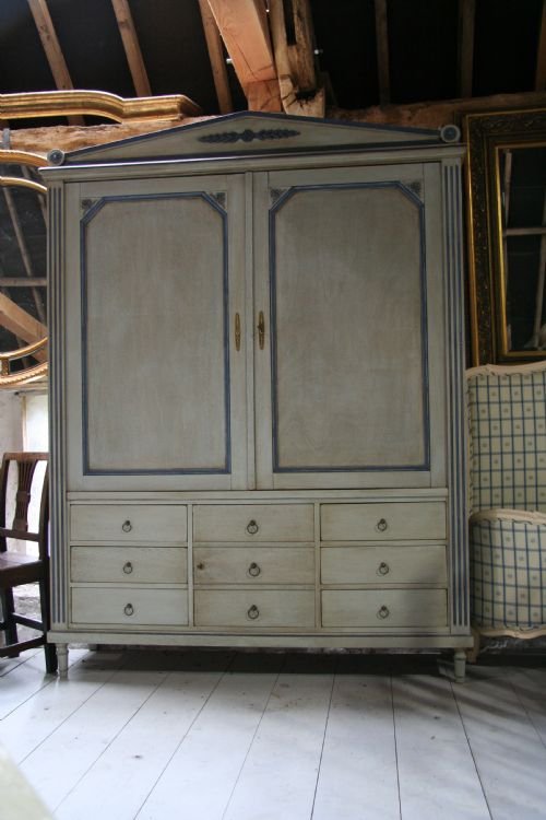 French Painted Cupboard