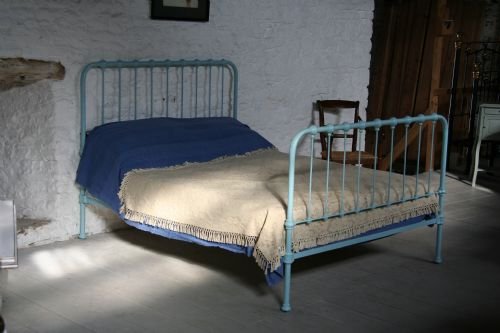 Simple Sturdy Spanish All Iron King-size Bed