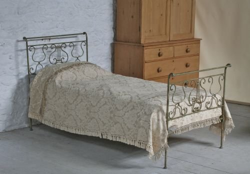 Shabby Chic Forged Iron Portugese Single