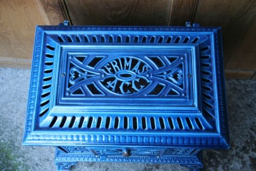 fig 1. Exceptional quality and design Art Noveau French stove