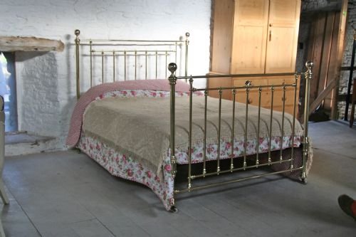 Victorian All Brass King Size Bedstead