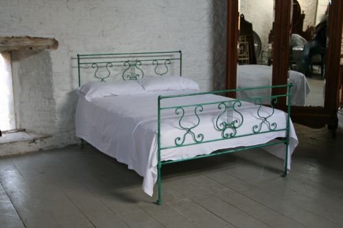 Forged Iron Continental Double Bed