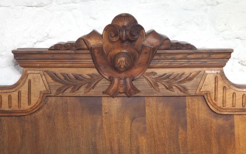 fig 2. Walnut Henri 11 French double bedstead