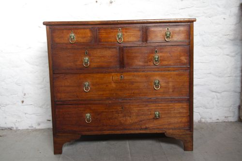 Rare Multi Drawer Oak Chest of Drawers