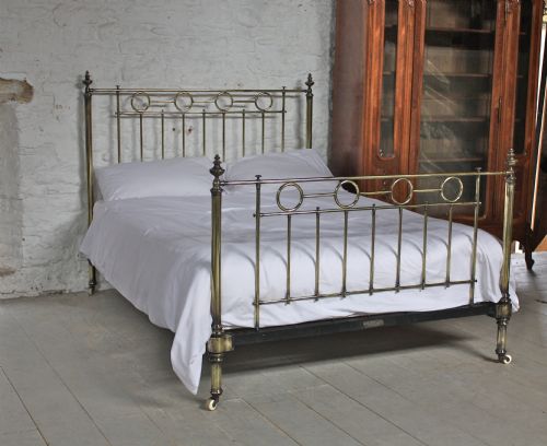 Antique King Size All Brass Bedstead