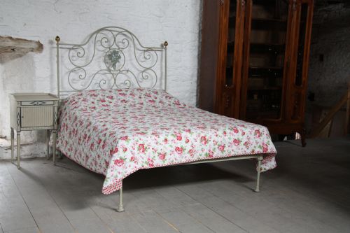 Pretty Forged Iron No End Double Bedstead