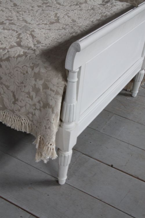 fig 2. Pair of French painted directoire single  beds